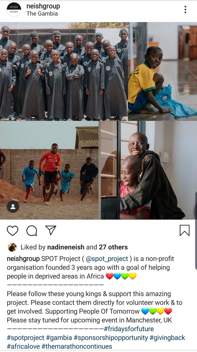 spotprojectmanc's tweet photo. Please stay tuned for the next event in Manchester!
@neishgroup
#Gambia #spotproject #Manchester https://t.co/KuKmKsSEBB