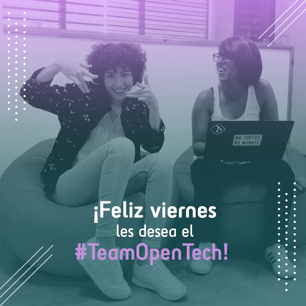 lccopentech's tweet photo. ¡Ni siquiera el tiempo nublado nos baja los ánimos! 🙆🙋 Trabajamos felices para contagiarte 💜 #FelizViernes .
#LCCOpenTech #LCCOT #friyay #tgif #teamwork #TeamOpenTech https://t.co/C2r27elZRG