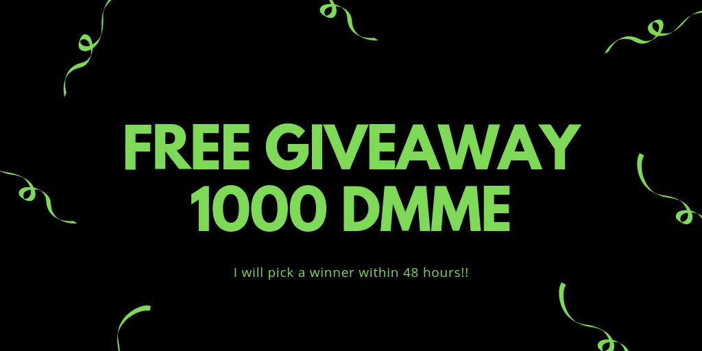 🎁 FREE GIVEAWAY - WINNER IN 48 HOURS 🎁

💰 1000 $DMME  (<a href="/DMme_app/">DMme.App</a>)

To ENTER you MUST!

1. Like &amp; Retweet!
2. TAG 2+ Friends

Thats it, Simpel!

PS. If you want you can follow me, but its not a must!🙂 
👉 <a href="/BTC_Revolution/">Bitcoin Revolution</a> 

#erc20 #eth #crypto #cryptocurrencies #giveaway