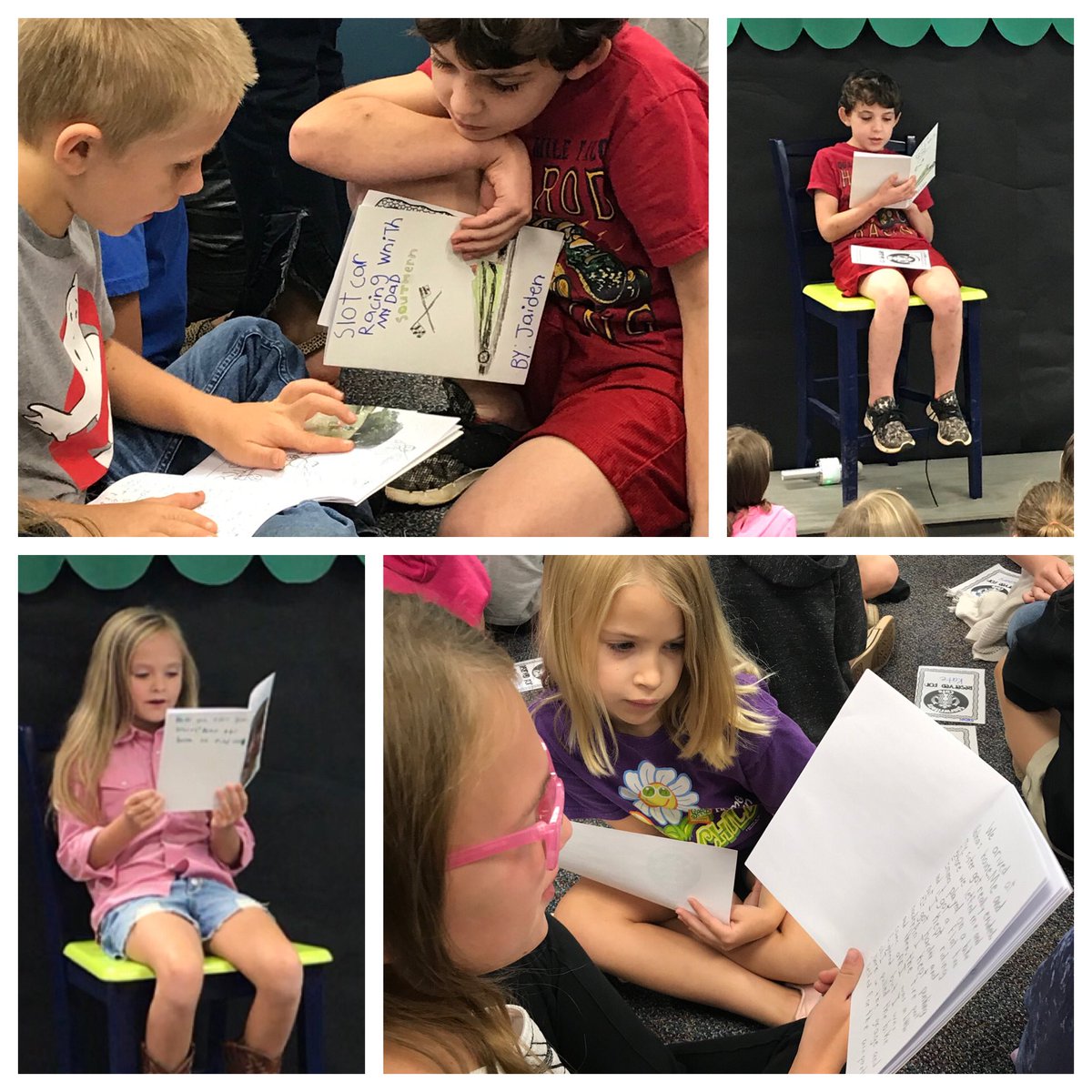 MrsplowdenP's tweet photo. Today we celebrated our narrative writing unit! ☕️ Writers told their stories, drafted, revised, edited, &amp; today shared their words with the world! 📝 Congratulations, authors! 📖 @mcgahan3rd @pvespride #pvespride @LucyCalkins Thx to Powdersville Starbucks for donating the cups! https://t.co/01BsV3sUX5