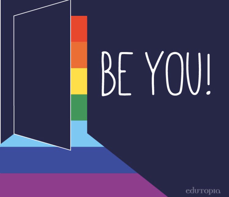 RobertsWishApp's tweet photo. #NationalComingOutDay #LGBTQ Be you... it’s beautiful, it’s true. You are not alone and never forget that you are loved for who you are. https://t.co/6ZtLSWePeW
