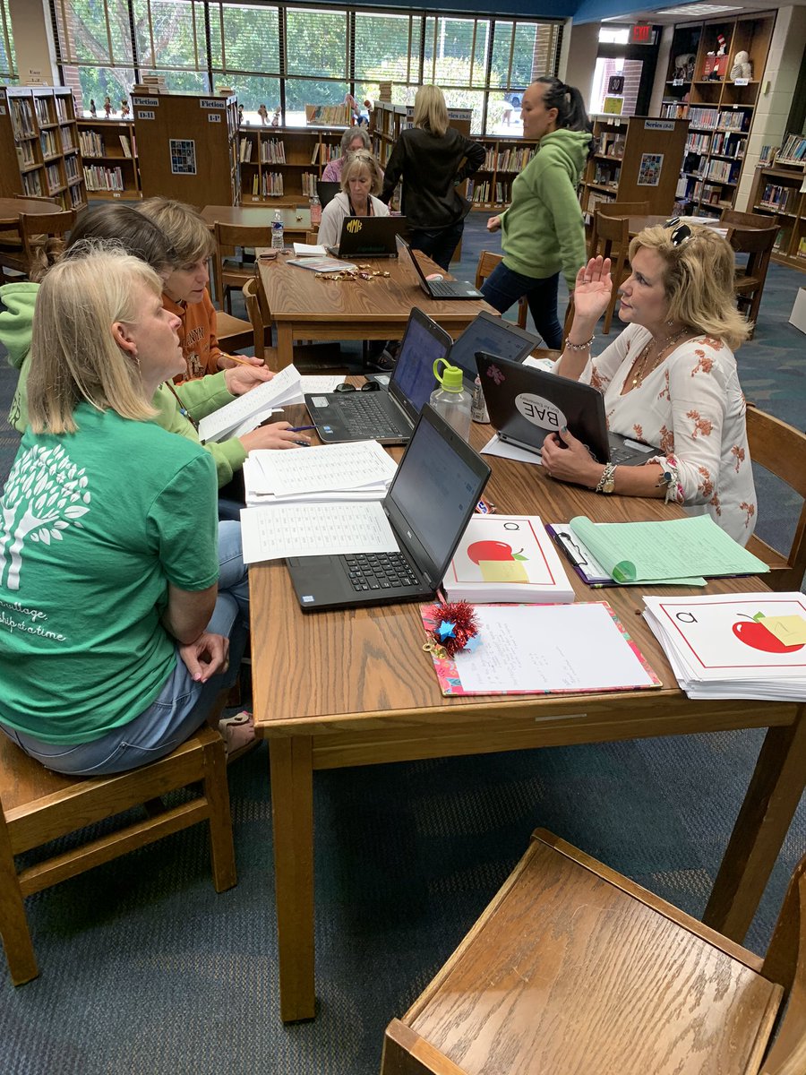 Excited to put our Phonics PD into action...@BAES_Eagles #oneccps #teacherleaders
