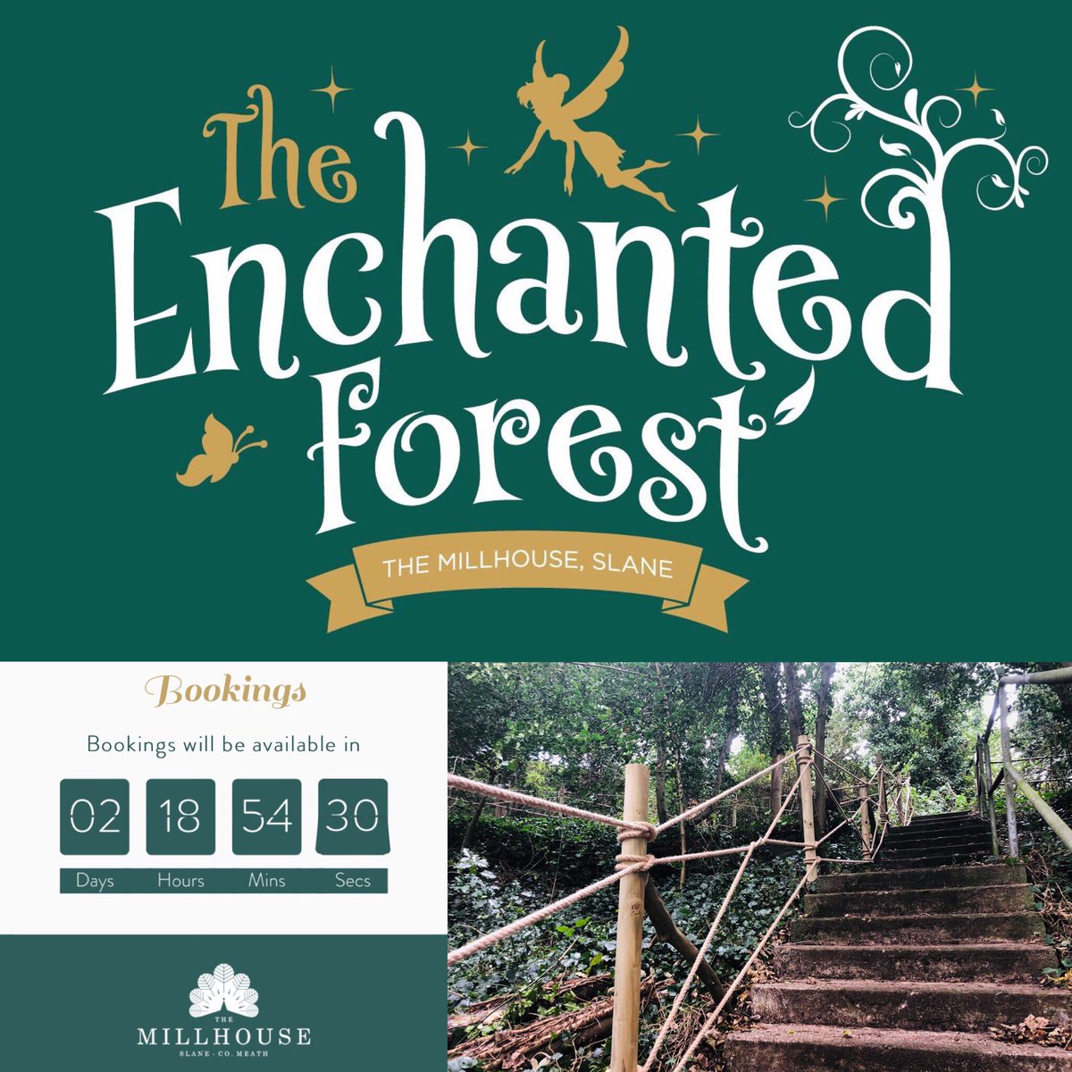 Visit Santa at the Enchanted Forest Christmas Experience on selected dates from Nov 21st - Dec 23rd
themillhouse.ie/visitsanta

#magicalelves #🎅🏻 #🎅🏻🎄 #enchantedforest #santavisit #visitsanta #festivespirit #momlife #santaclaus #christmasiscoming #naughtyornice #christmasexperience