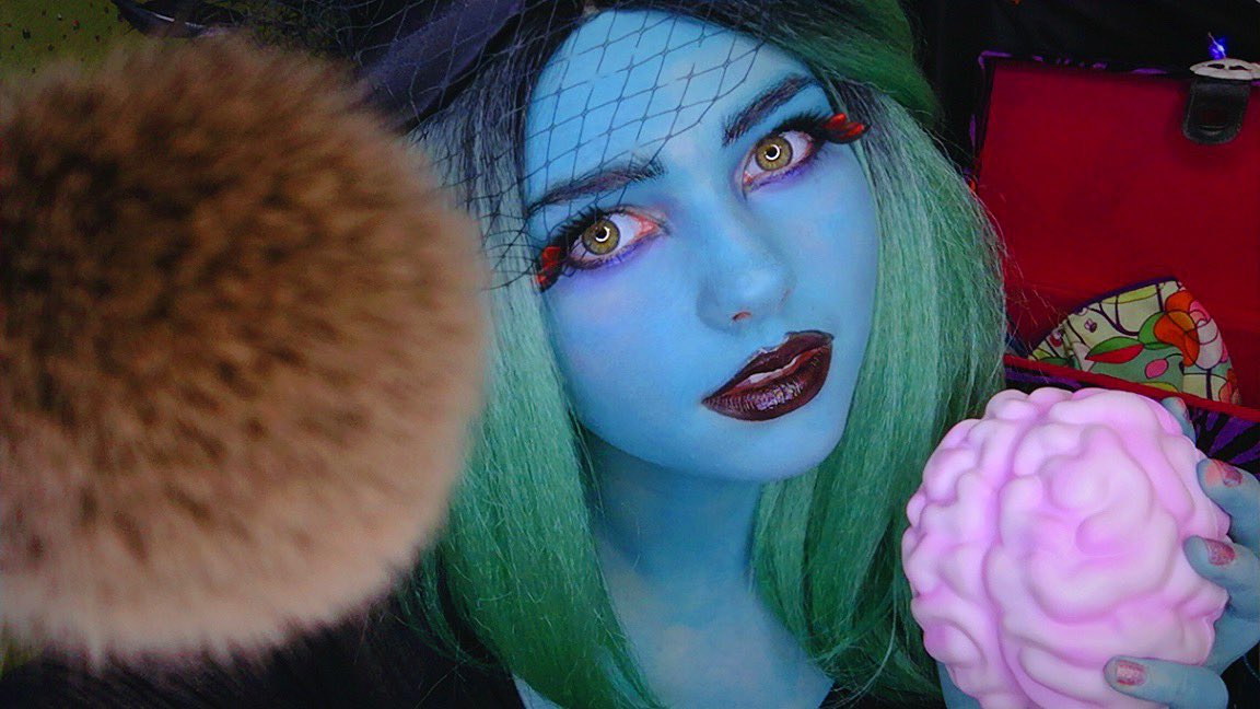 primieprimprim's tweet photo. Part 2/3 of my Zombie Mini Series is nowwww posted! 🧟♀️🧠🧟♀️🧠
https://t.co/mSzFp5wUMc
#primasmr #zombiemakeup #zombie https://t.co/rFVDKgBgUL
