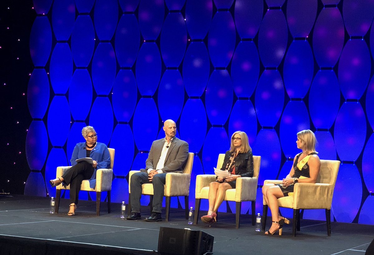 RickFisherNC's tweet photo. Keynote speaker Freda Lewis-Hall, MD, Chief Patient Officer with Pfizer and the Patient Voice Panel... Partnering for a Better Future at Society for Clinical Research Sites Site Solution Summit  #scrs19
#iqvia  #researchsite #patientcentric https://t.co/TcMQe9VIuc