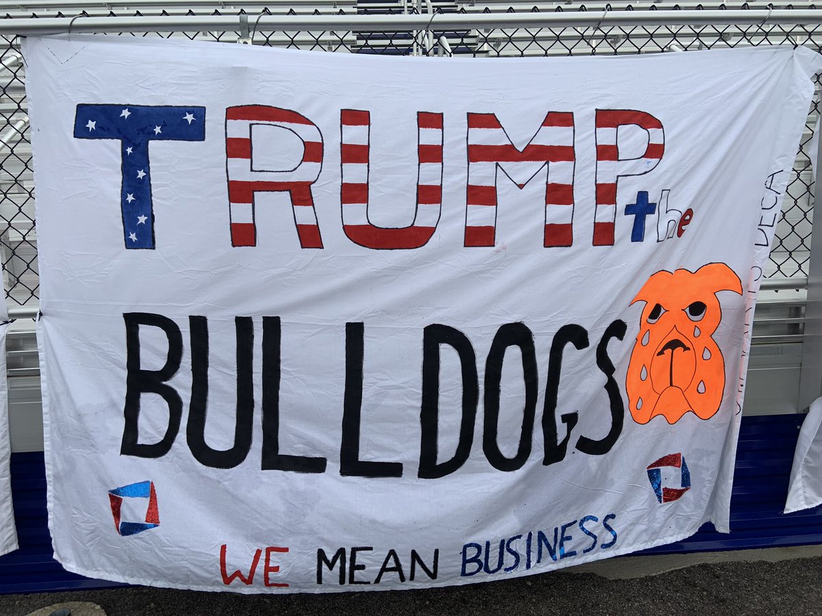 riderprincipal's tweet photo. Vote for your favorite #HOCO banner! Picture with the most likes wins! DECA https://t.co/mIMHkg9VFV