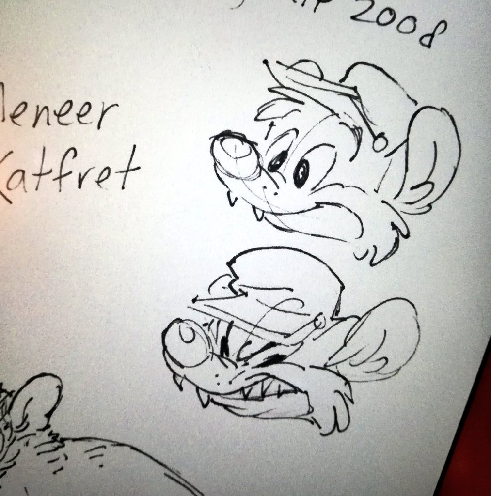I'm absolutely terrible with finishing personal projects/ideas so THIS time you'll have to peer pressure me into taking a few hours each week so I can rough out this script? It's from 2008 and I did page 1/9 like 5+ years ago, pffff (latter two pictures). I forgot how to draw him 