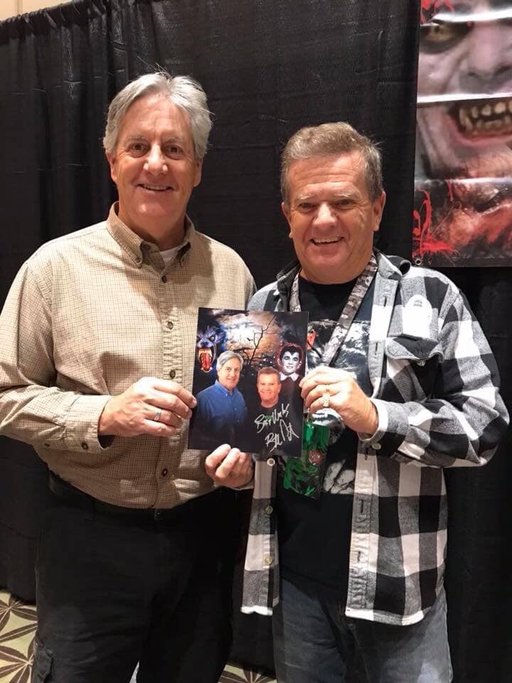 OMALLC's tweet photo. Saturday 10-12-2019 (10am to 11pm) “HalloweenCon 2019” at the Mesa Convention Center - 263 North Center Street, Mesa, Arizona 85201 

Featuring, Double werewolves! 
“David Naughton and Butch Patrick” 

More info: https://t.co/OyIAtvN6WV
#AnAmericanWerewolfinLondon  #TheMunsters https://t.co/NcFdB5T8cD