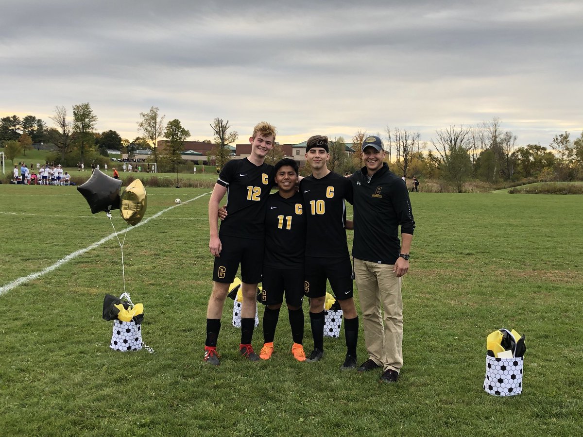 Thank you Jake, Walfre and Alex for your hard work and dedication to the soccer program!!