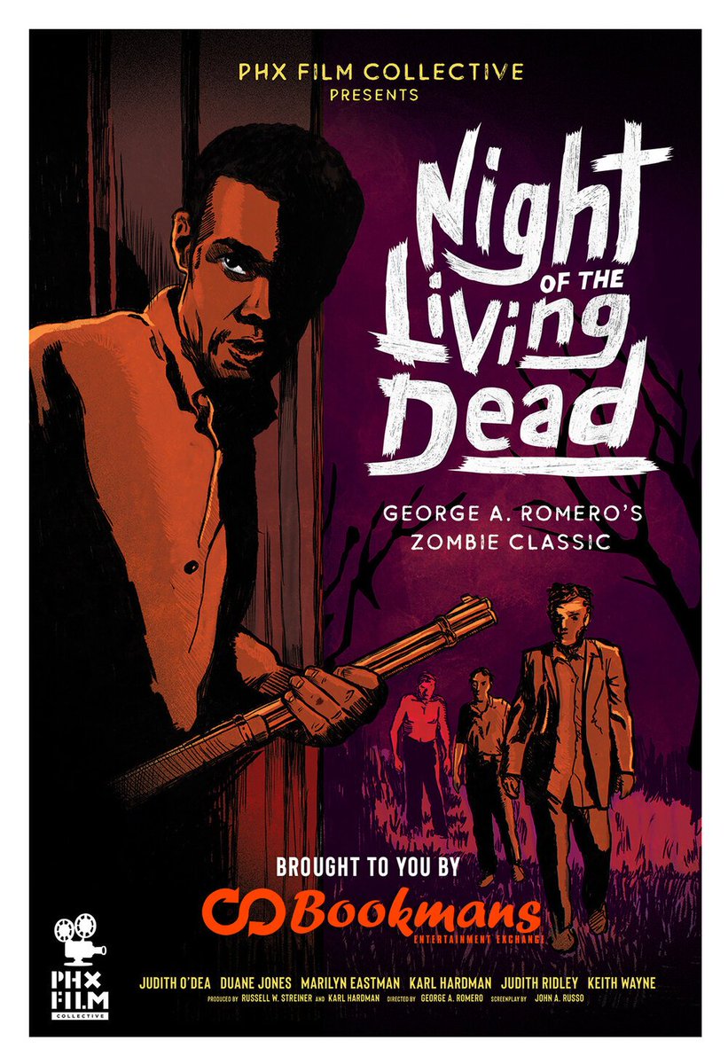 Did you hear the news? The #PhxFilmCollective is hosting a Night of the Living Dead screening on Halloween night - brought to you by @bookmansphoenix! <a href="/film_phx/">PHX Film Collective</a> ow.ly/cP1c50wIeqM
