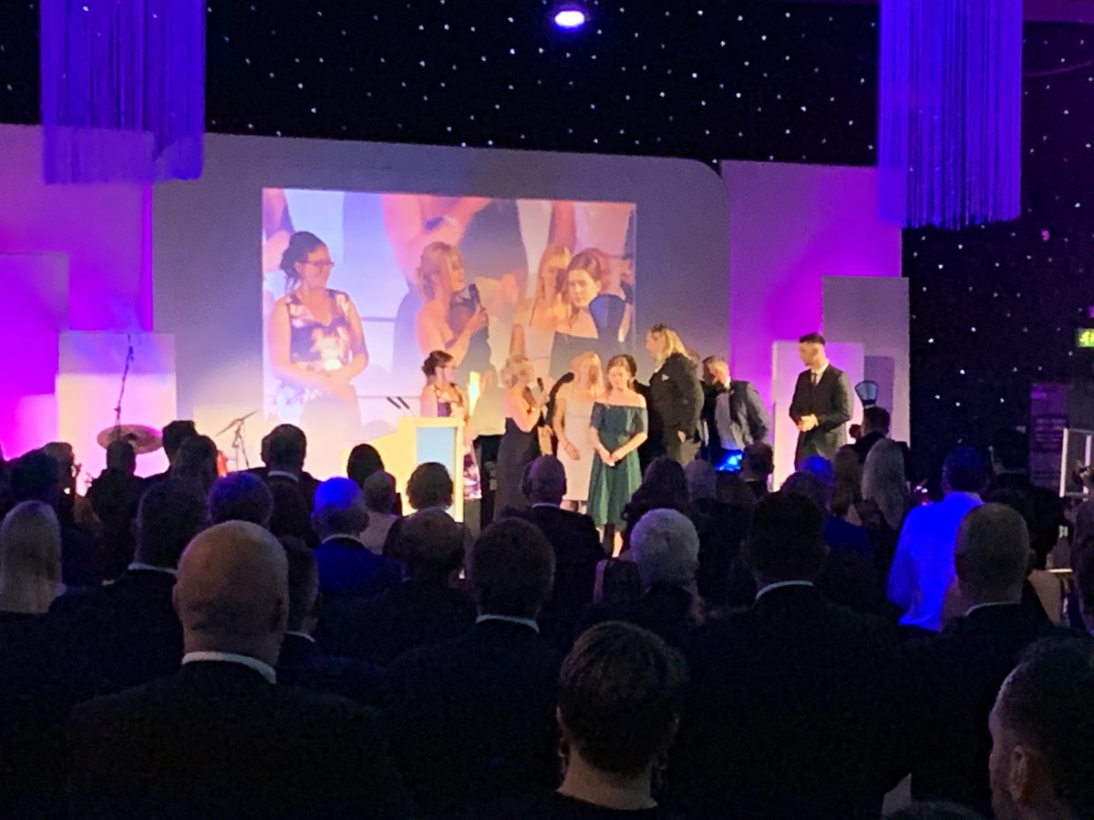 We’re all so very proud to see Laura winning the Yorkshire Children of Courage Special Recognition Award 2019. A standing ovation from the 700+ people in the room. #YCCA19