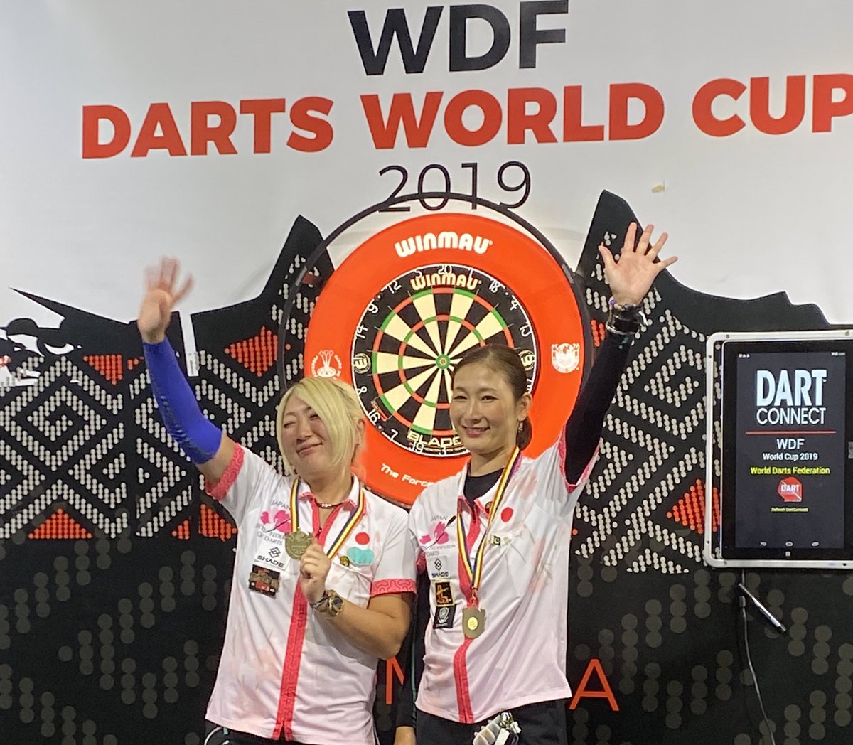 🌏WDF WORLD CUP 2019🌍 ✨🥇日本初の金メダル🥇✨ 【women's pairs