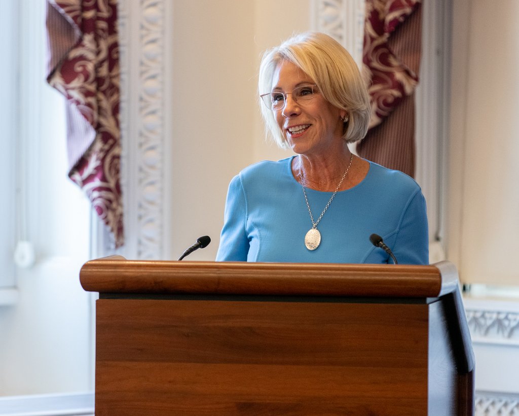 Secretary Betsy DeVos tweet media