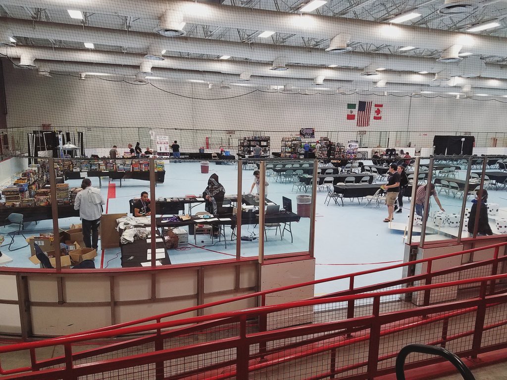 3WMgames's tweet photo. It has begun!🧙‍♂️🧙‍♂️🧙‍♂️🎉#boardgames #tabletopgames #convention #3wm #threewizards #elpasotx #october2019 #0daysleft #threewizardsconvention https://t.co/QEOc8BDOzU