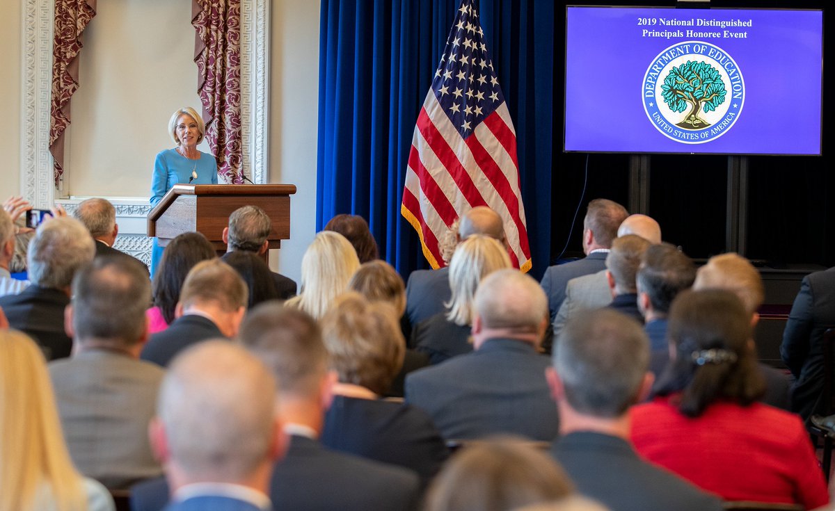 Secretary Betsy DeVos tweet media