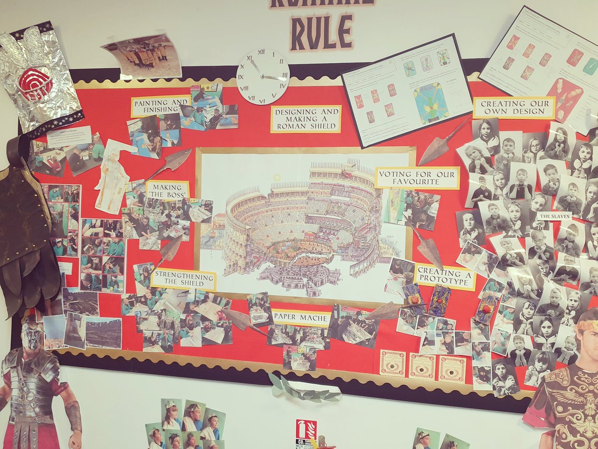 Sarah_LouGriff's tweet photo. I really loved this topic board @HoylandCommonPS and the journey it shows. You can really see how the children's learning has progressed throughout the unit - it's fab! ๐๐ฅฐ
#display #topicdisplay #learningjourney #edutwitter #romans #progressive https://t.co/jSBZpjk1kL