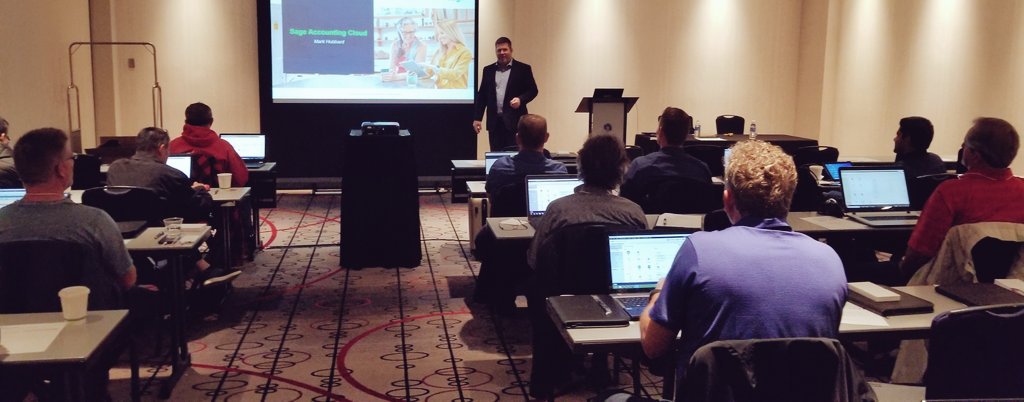 markhubz's tweet photo. Love the opportunity to present & discuss #SageAccounting.. Talking all about the power and flexibility of #CloudAccounting with members of the Canadian Home Builders Association at #HyattVancouver #CHBABC #Sage #Cloud https://t.co/MEsvM5qVsQ