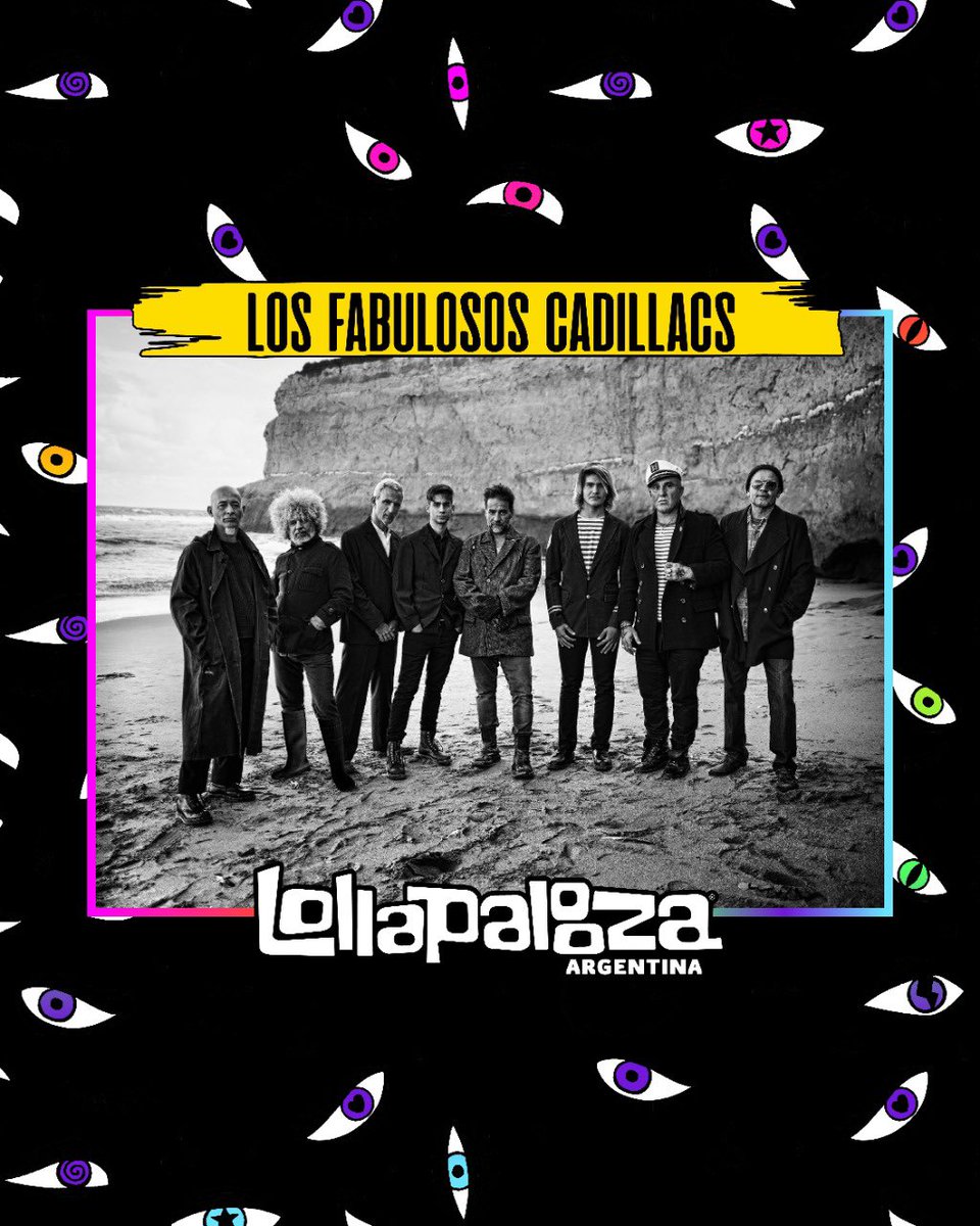 lollapaloozaar's tweet photo. 🎉 ¡Carnaval toda la vida! 🎊
¡#LollaAR suma a los míticos Cadillacs @lfcoficial para que el festejo del anuncio del #Lineup 2020 no pare! https://t.co/cTWLqMof0m