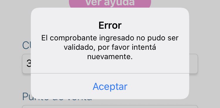 Belucha1985's tweet photo. @AFIPcomunica Ningún código https://t.co/MVX3vJDEF0