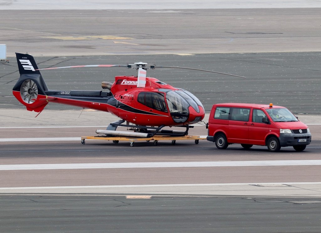 #Eurocopter EC-130B2 - LN-ODZ - @GibHeli in Gibraltar #potn #avgeek #avgeeks #planespotting #helicopter