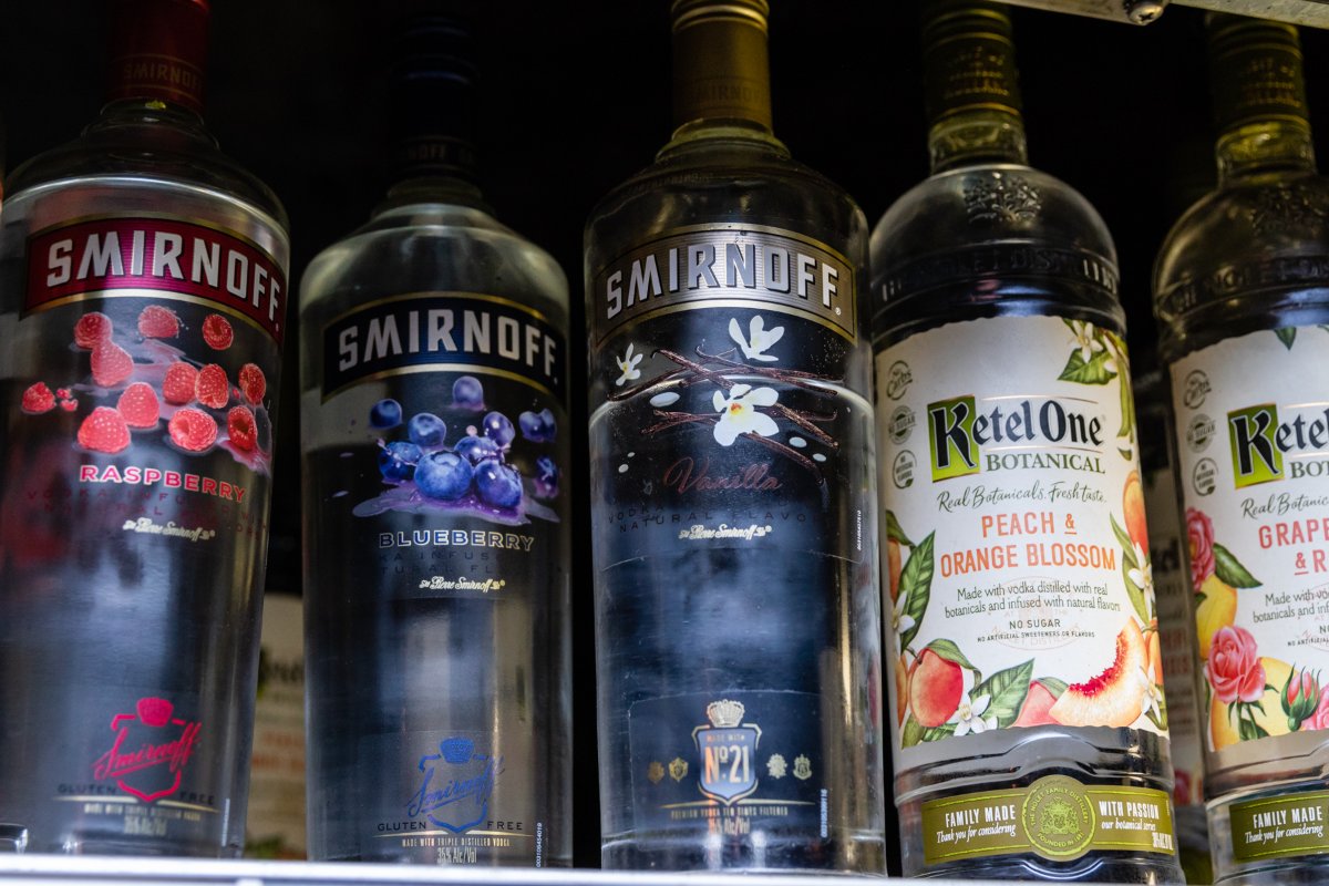 Favorite flavor of vodka -- ready, go!