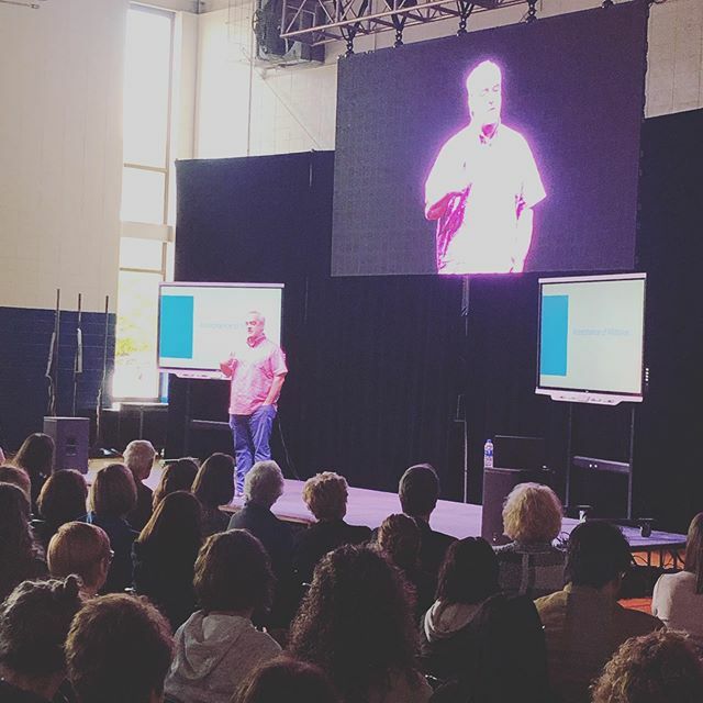 JakeMillerEdu's tweet photo. The one and only @gerrybrooksprin closing down #quincyconference with some laughs! 😂 #qc2019 #qclive https://t.co/fEXRB1cSlX https://t.co/70WEQCRKJ3