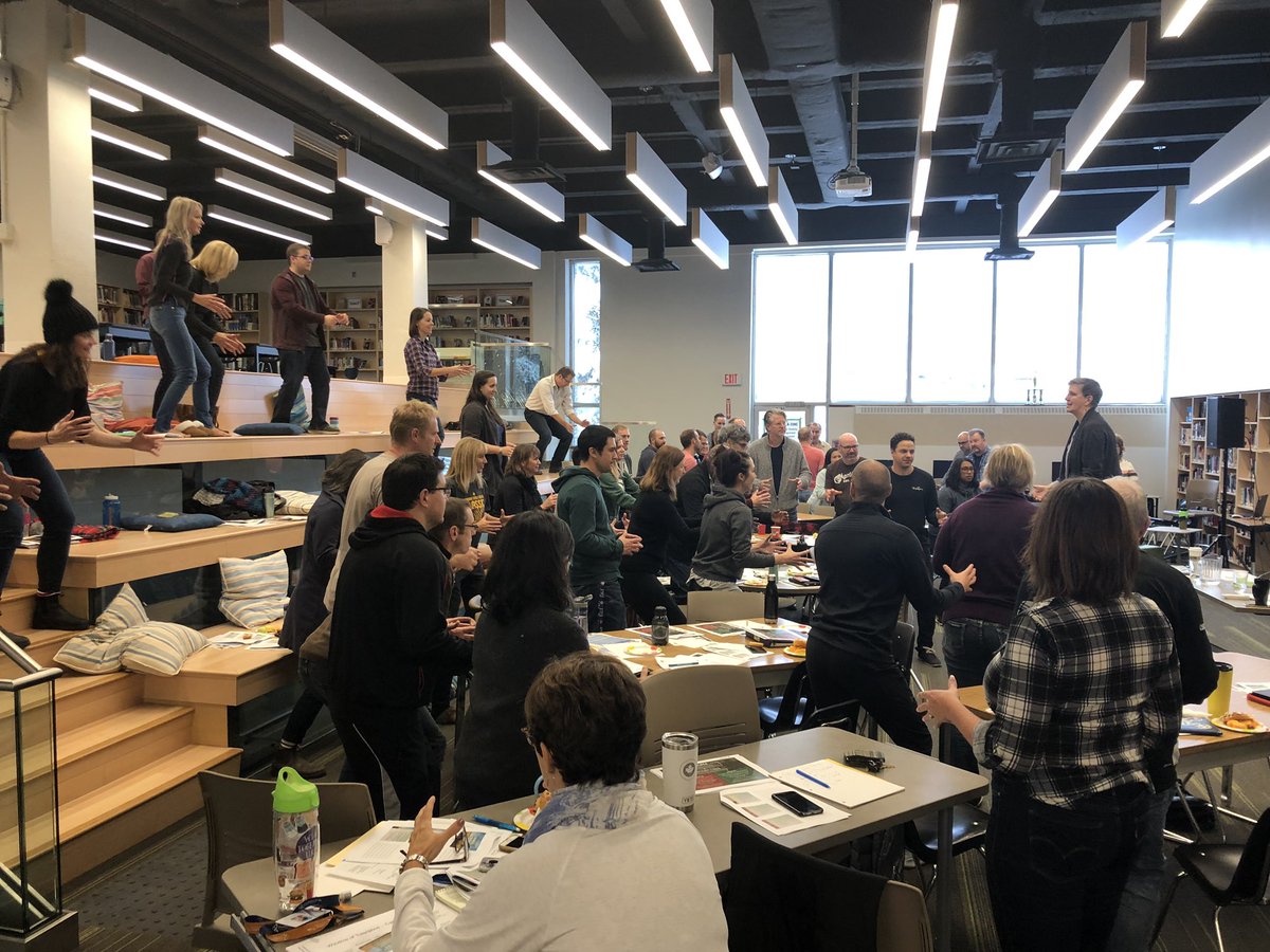 tcarvey's tweet photo. A great day of learning @icvmc as we become a trauma informed school. Nice to be in our newly remodelled learning commons. https://t.co/3pjx8SYvdd