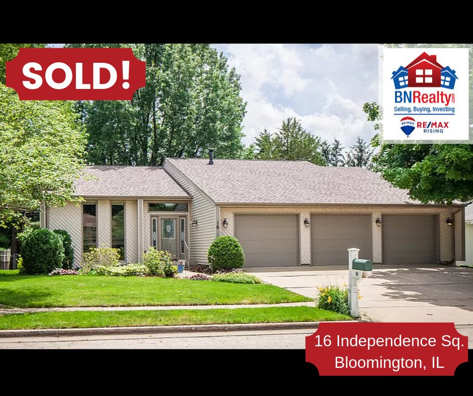 blonorealtor's tweet photo. Congratulations to our clients for closing on your NEW home! So excited to have helped get the perfect house for you! 🔑🎈🎉

Thank you for trusting BN Homes.

#bnhomes #remaxrising #remax #illinois #congrats #closingday #moving #newhome #sold #welcometobloomington https://t.co/wPRd62ZHCj