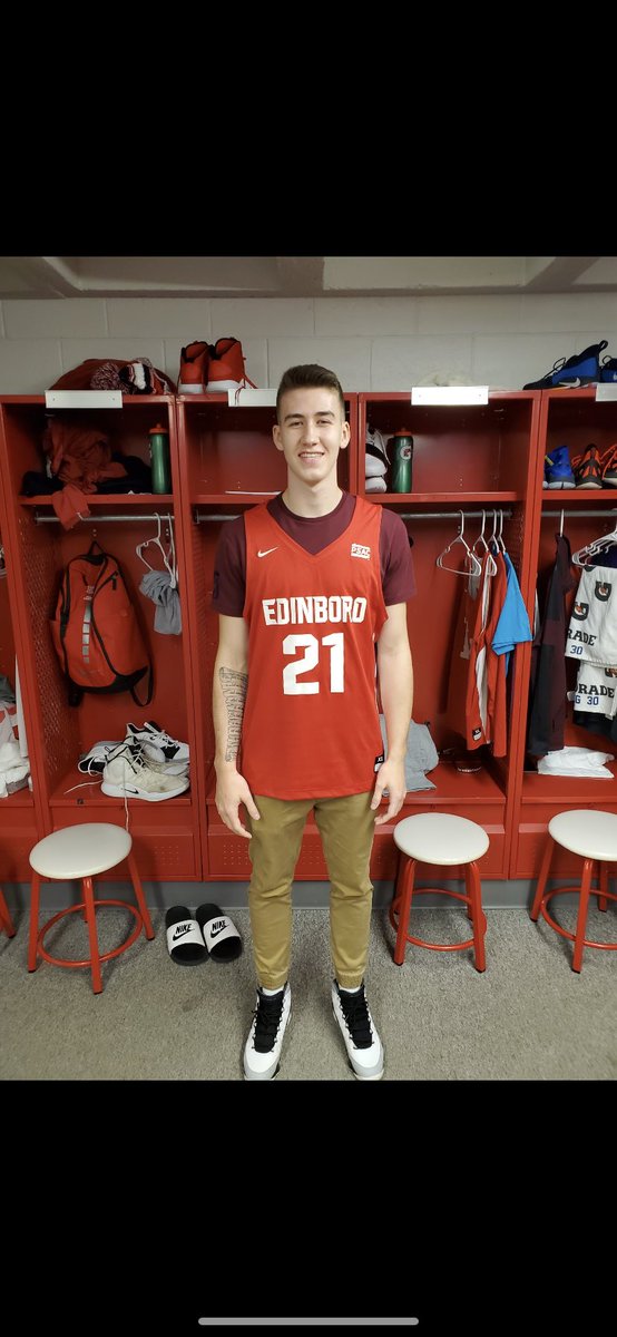 LSummerhill_20's tweet photo. Had a great visit @Edinboro University! Thank you Coach Cleary and Coach Whipple for having my family and I! https://t.co/cq3ShuT3T4