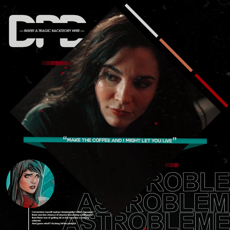 ⠀ ⠀
         𝗔 𝗦 𝗧 𝗥 𝗢 𝗕 𝗟 𝗘 𝗠 𝗘
⠀━━━┉┅（﹙☄﹚）┅┉━━━  ⠀ㅤㅤ     

         ‘ big rock just 𝙛𝙚𝙡𝙡 𝙤𝙛𝙛,
                 one of those
        𝙪𝙣𝙛𝙤𝙧𝙩𝙪𝙣𝙖𝙩𝙚 accidents ‘
⠀
      ；ᴅᴇᴛᴇᴄᴛɪᴠᴇ, ᴠɪɢɪʟᴀɴᴛᴇ.
      ；ᴍᴜʟᴛɪᴠᴇʀsᴇ.