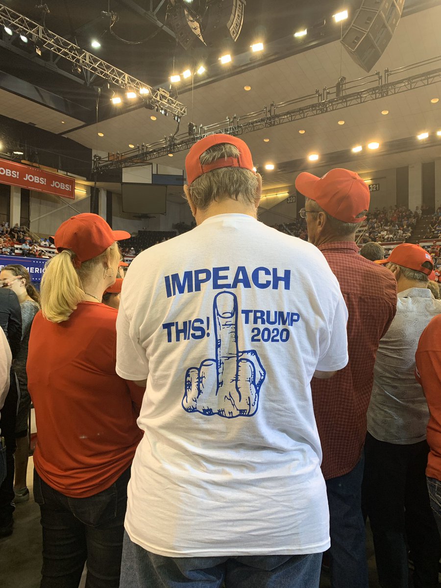Trump calls out Democrats on unconstitutional bullshit impeachment at rally in Lake Charles