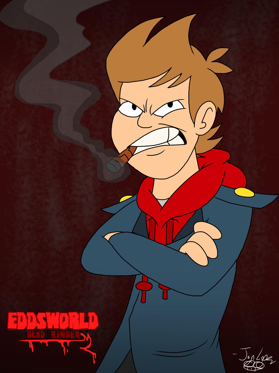 EW_Dead_Ringer's tweet photo. Happy Friday Eddheads, we’ve got some promo art for you this week done by the amazing @JonMastu !
Looks like the boys are red-y to get going~
#eddsworld #ewDeadRinger #promoart https://t.co/SEfyA1GEMC