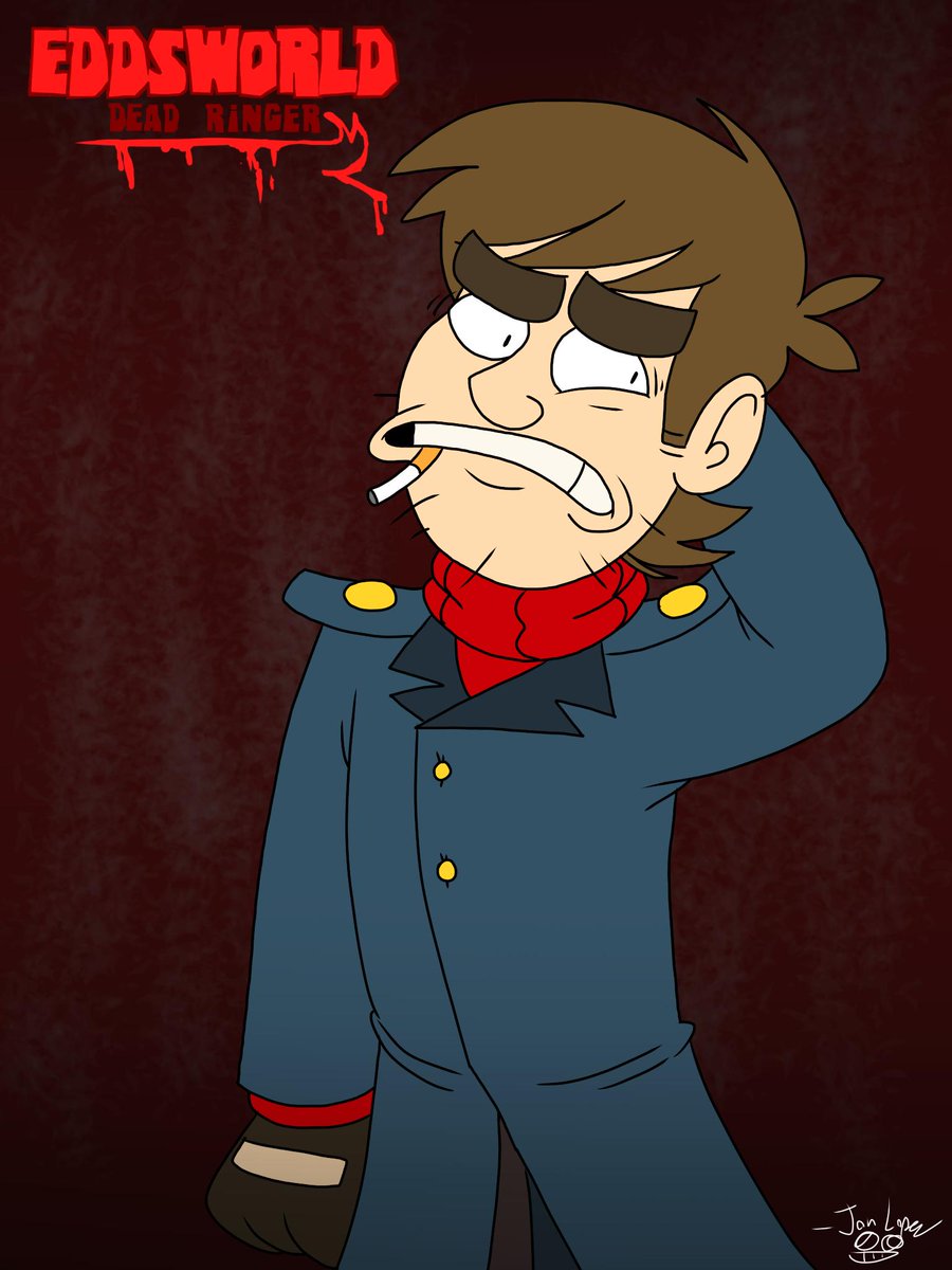 EW_Dead_Ringer's tweet photo. Happy Friday Eddheads, we’ve got some promo art for you this week done by the amazing @JonMastu !
Looks like the boys are red-y to get going~
#eddsworld #ewDeadRinger #promoart https://t.co/SEfyA1GEMC