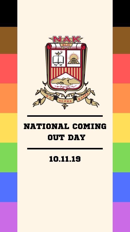 SIGMANAK's tweet photo. Be PROUD. You are loved no matter what! #NationalComingOutDay https://t.co/fN98qAlAl3
