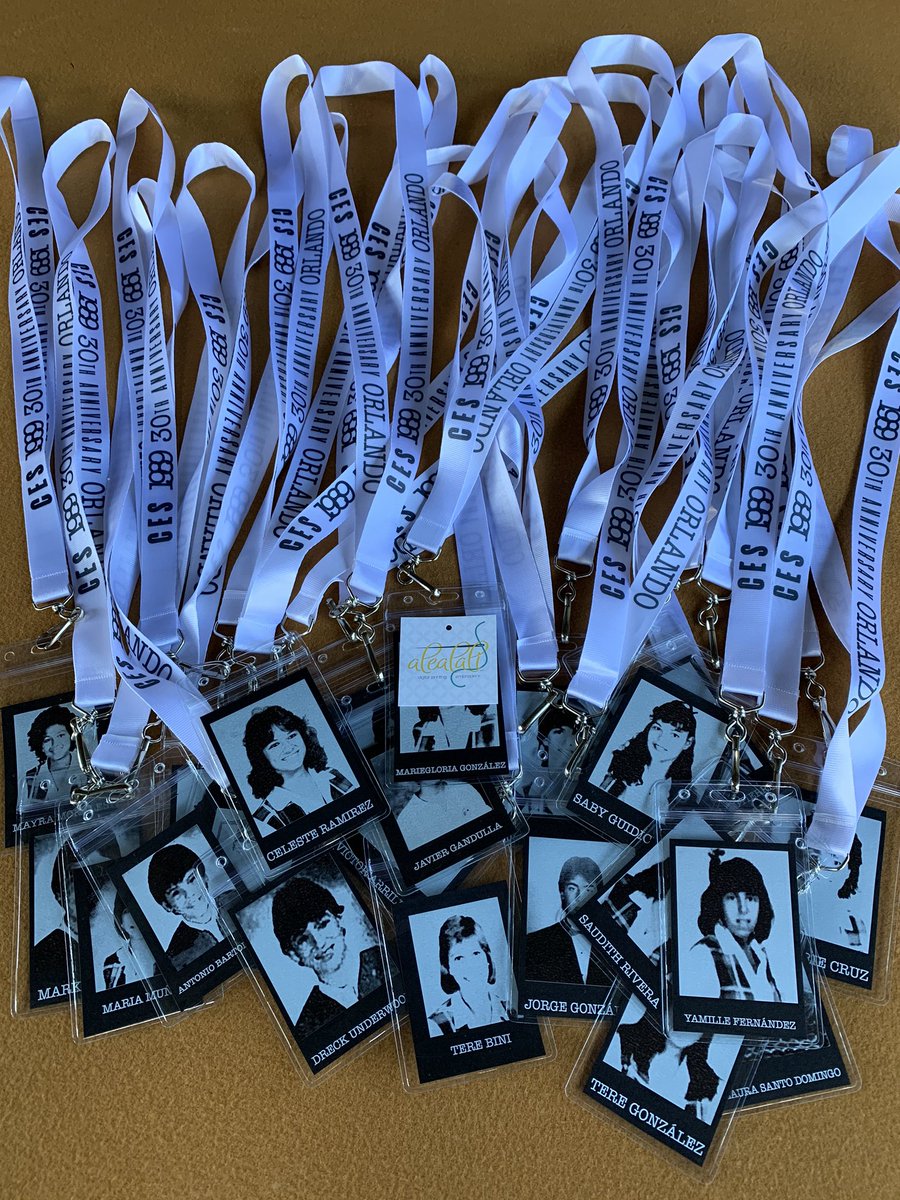 alealalidpe's tweet photo. How to identify classmates after 30 years... 🤣 

#HighSchoolReunion #Lanyards #ID #DigitalPrinting #Alealali https://t.co/P5ypsYsDWe