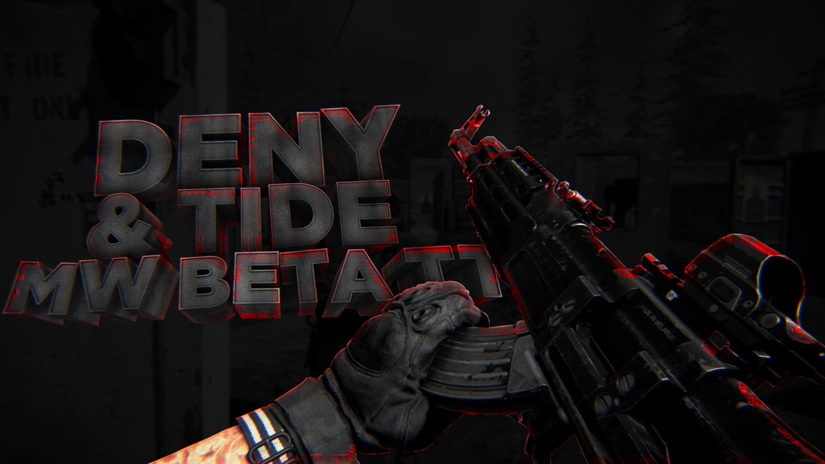 KaziWhoa's tweet photo. Our Modern Warfare Dualtage is live!! Please go show some support I have a few clips in there ;) THANK YOU
https://t.co/fRpTUUANjh https://t.co/L6I4LlWbC3
