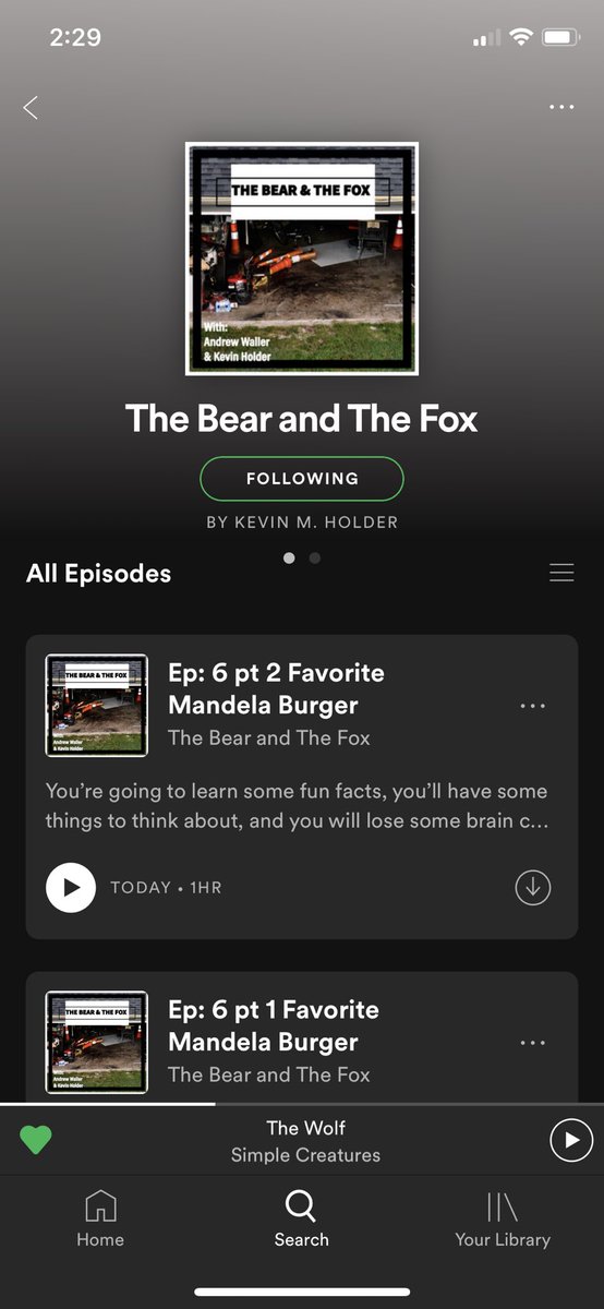 thebearanthefox's tweet photo. A 6th episode about things that can’t be true right https://t.co/9xfpPkGUNO