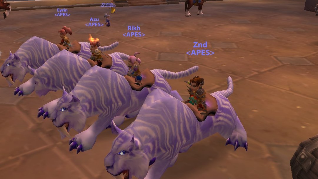 Winterspring Frostsaber done after 13 days.. time to play the game again? 😂