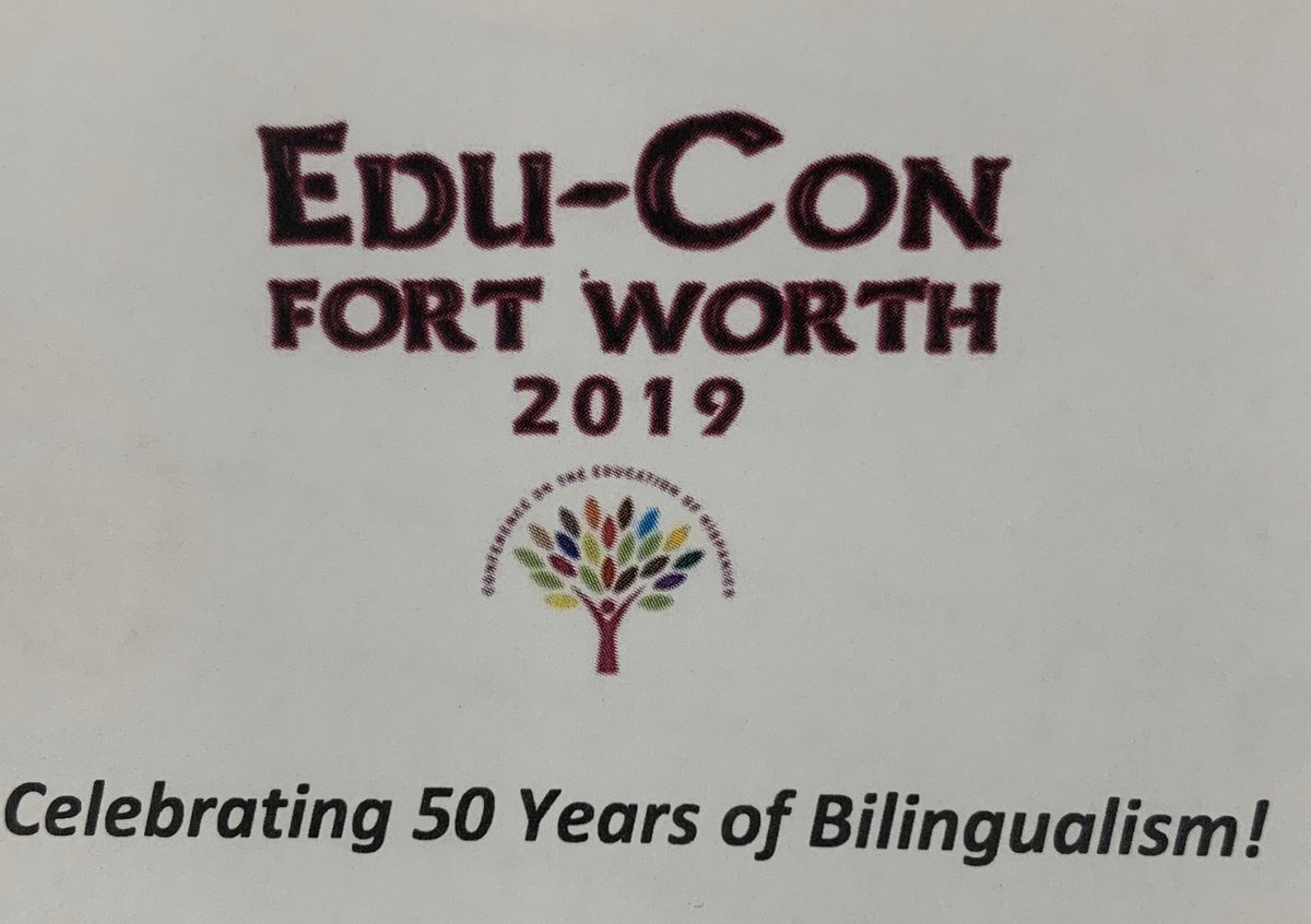 olbelew1's tweet photo. Save the date Nov. 16, 2019. See you there! #educonfw2019 #teaching #biligualeducation #education #bilingual #teacher #bilingualteacher #texas #FortWorth @KentPScribner @FortWorthISD @FWISD_DLE @celychaveza https://t.co/sZKXp3nPSb