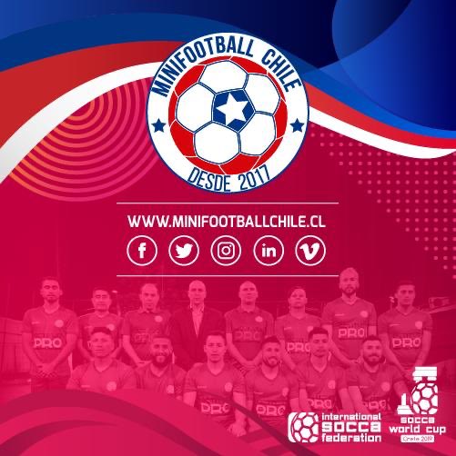 MiniFootballcl's tweet photo. ¡ASÍ VA CHILE EN EL MUNDIAL!.- El lunes será el debut de Chile en el Mundial de Fútbol 6 (futbolito). Será ante el local Grecia en el hermoso estadio de Creta, frente a la costa mediterránea. #MinifootballChile #crete2019 #soccaworldcup2019 RT https://t.co/p5NljUtjZV