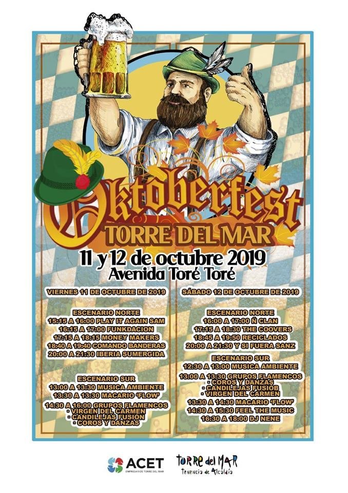 🍺🌭🥨🇩🇪 OKTOBERFEST TORRE DEL MAR 2019
#oktoberfest #torredelmar #fiestadelacerveza