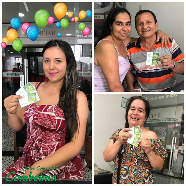 CCCombeima's tweet photo. ¡Siempre cumplimos! 🎉 🎉 🎉 Es por eso que en esta oportunidad hacemos público el momento de entrega de los bono regalo a nuestros participantes, que por su gran esfuerzo obtuvieron la mayor cantidad de LIKES 👍🏻 en sus fotos, ocupando los 3 puestos ganadores....
➡ Martha Y… https://t.co/PkNQDCqFQV