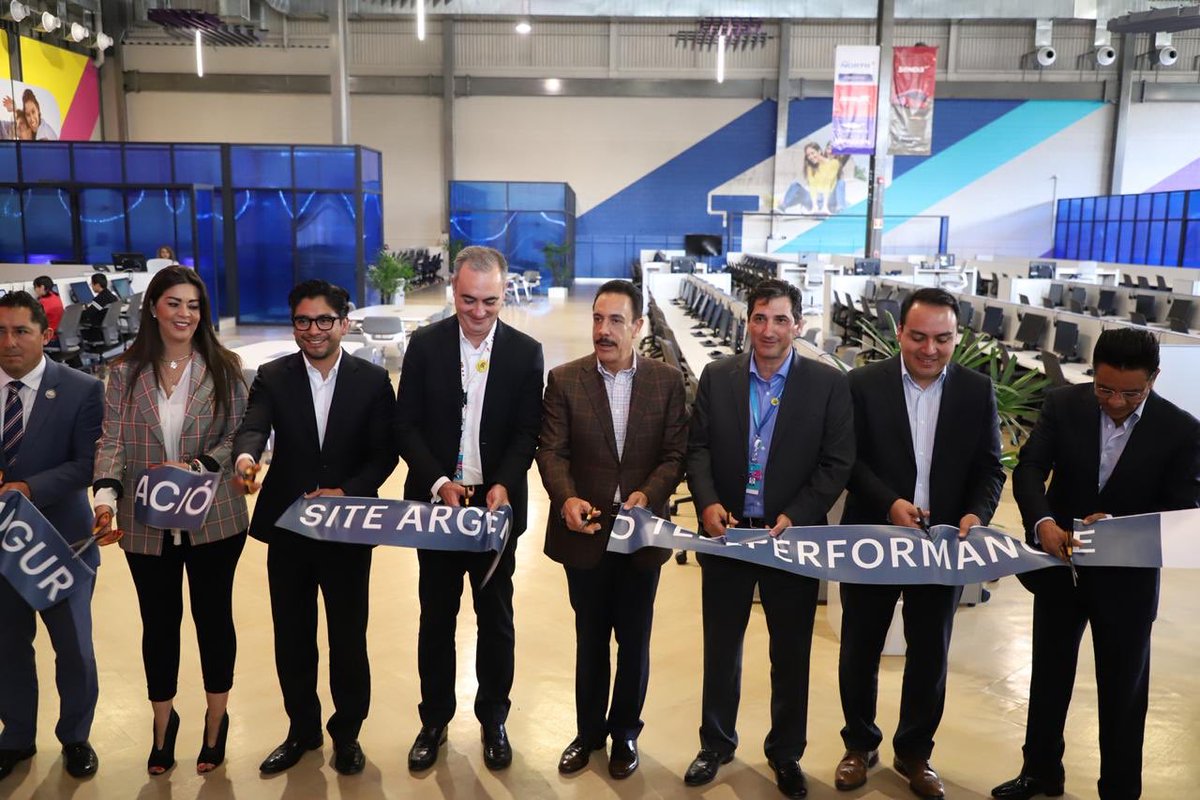 EguiluzTapia's tweet image. Acompañé al gobernador @omarfayad a la inauguración de la empresa #TeleperformanceHidalgo con una inversión que supera los 80 millones  y la generación de mil 200 empleos.