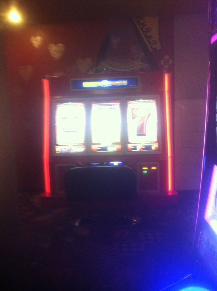 A slot machine for the hard of seeing #amwriting #vegasBaby