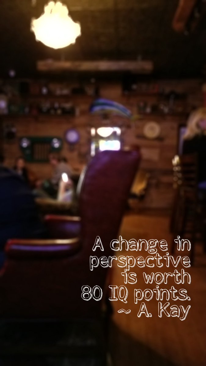aim2inspire's tweet image. A change in perspective is worth 80 IQ points. ~ A. Kay
#logicalreasoning
#personalcomputing
#changeinperspective
#alankay
#aim2inspireu
#lifecoach
#intuitivemedium
