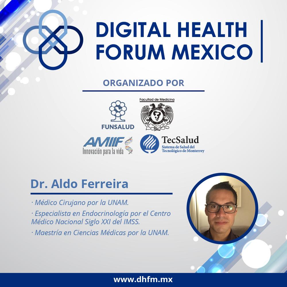 Dr. Aldo Ferreira en <a href="/DHFM_MX/">DHFM</a> 

Miembro de la Sociedad Mexicana de Nutrición y Endocrinología y de la Endocrine Society.

Registrate aquí: tinyurl.com/y5pqy2fr 

<a href="/FUNSALUDMX/">FUNSALUD</a> <a href="/AMIIFMx/">AMIIF México</a> <a href="/emcs_tecdemty/">Escuela de Medicina y Ciencias de la Salud</a> <a href="/FacMedicinaUNAM/">FacultadMedicinaUNAM</a>