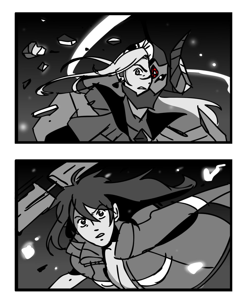 been.. doodlin a flame emporer fe3h promare au with edeleth....... 