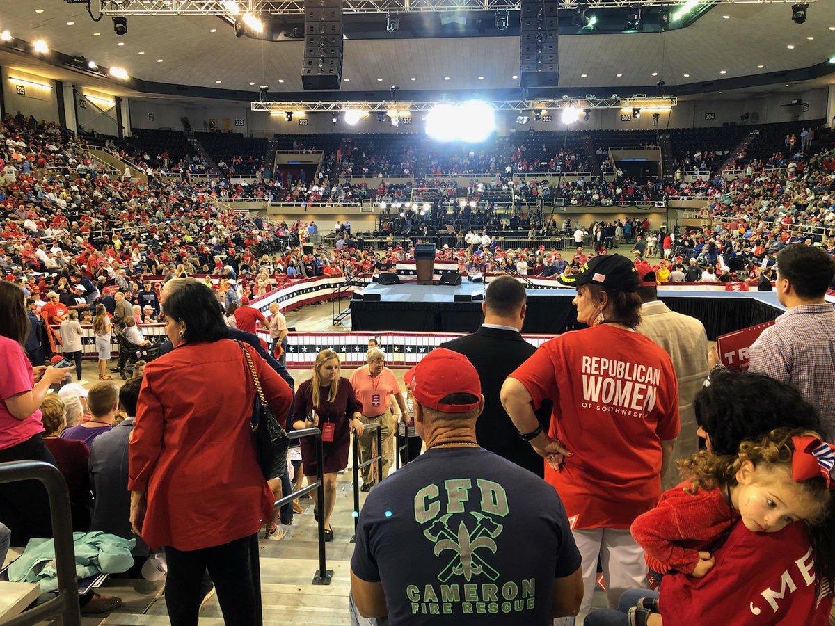 Trump Lake Rally Trump Rally - Fri, 10-11-2019 Lake Charles, LA > General Discussion ...