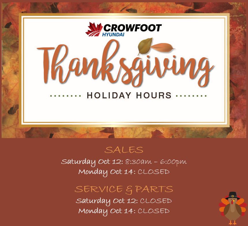 Wishing everyone a wonderful Thanksgiving Long Weekend! 🦃🍂
Please note our adjusted hours.