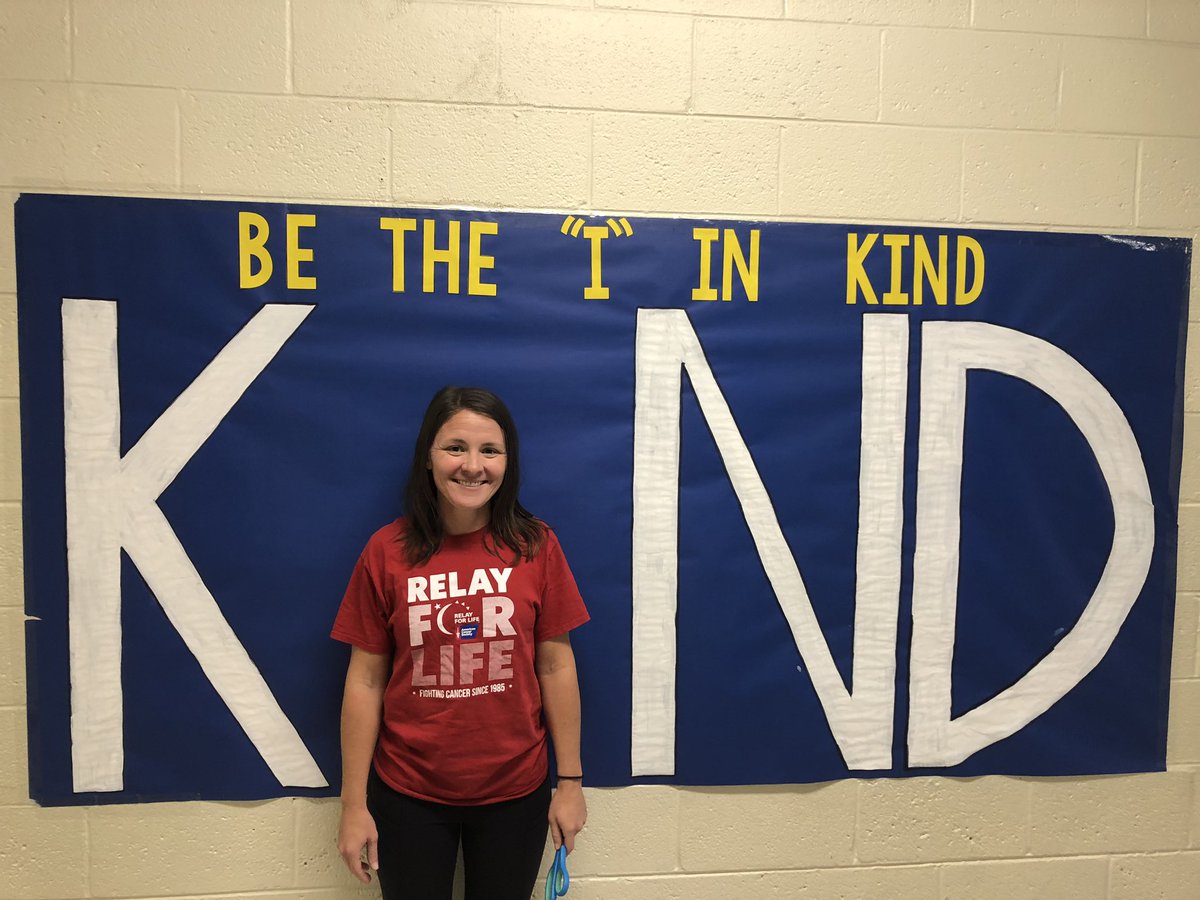 Loved getting this up and ready today! <a href="/SeccoTaylor/">Taylor Secco</a> @AliceCarney202 <a href="/SPESharks/">SunsetParkElem</a>